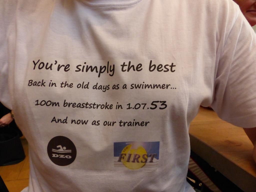 Als de trainer jarig is...